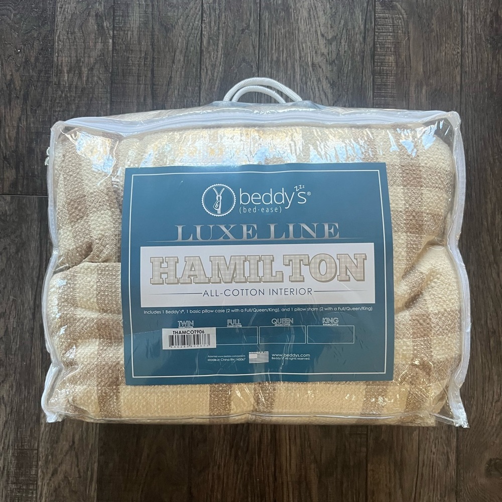 Beddy’s Twin Luxe Line Bedding
